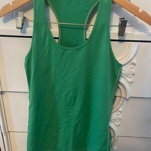 Lululemon Athletica Vibrant Green Tank Top
